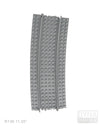 Dynabrixx curved ballasted track l-gauge R136 11,25°