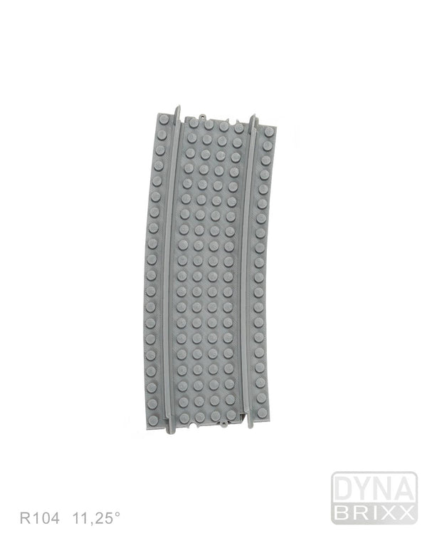 Dynabrixx curved semi-ballasted track l-gauge R104 11,25°