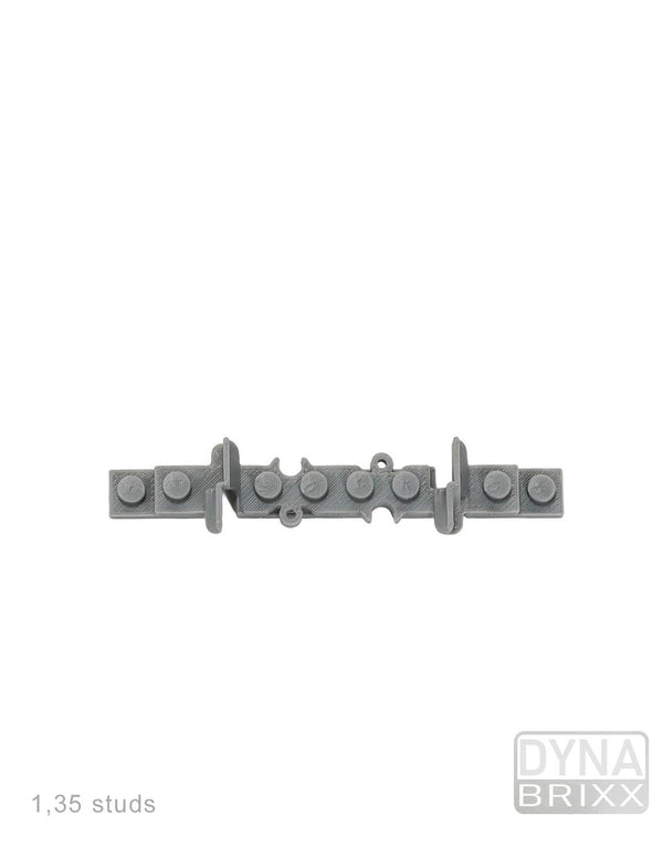 Ballastiertes Ausgleichs-Gleis S1,35 gerade | L-Gauge | Dynabrixx