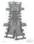 Schlanke Doppelkreuzungs-Weiche (DKW) Radius R148 links | L-Gauge | Dynabrixx