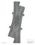Ballastierte Doppelkreuzungs-Weiche (DKW) Radius R148 rechts | L-Gauge | Dynabrixx