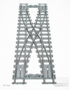 Dynabrixx Hosenträger-Kreuzung R104 für L-Gauge-Modelleisenbahnen