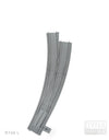 Semi-ballastierte Bogenweiche Radius R104 links | L-Gauge | Dynabrixx