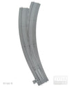 Ballastierte Bogenweiche Radius R104 rechts | L-Gauge | Dynabrixx