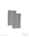 Dynabrixx curved track R148 2x 5.625° for l-gauge model trains with semi-ballast