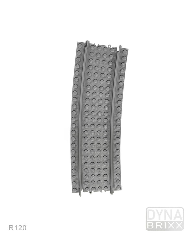 Dynabrixx curved semi-ballasted track l-gauge R120 11,25°