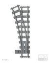 dynabrixx klemmbaustein weiche links r104 l-gauge